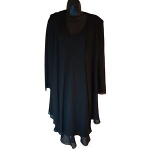 Jones Wear Women's Size 6 Black Midi Dress